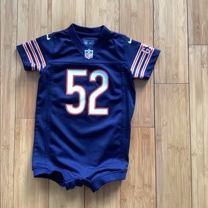 Nike Chicago Bears Mack Onesie Jersey Size 6-9 Months
